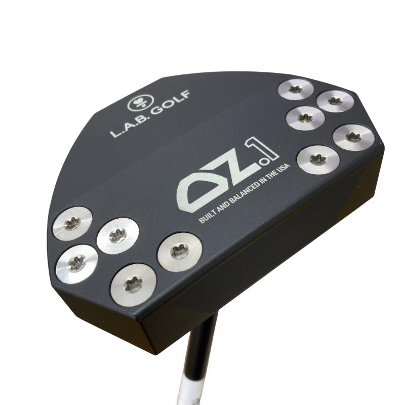 【中古】 L.A.B.GOLF L.A.B.GOLF OZ.1(BLACK) 34in パター PT スチール写真 (フレックス余分の物) メンズ 成人男性用 右利き 右用 B位置づける ゴルフ野球クラブ