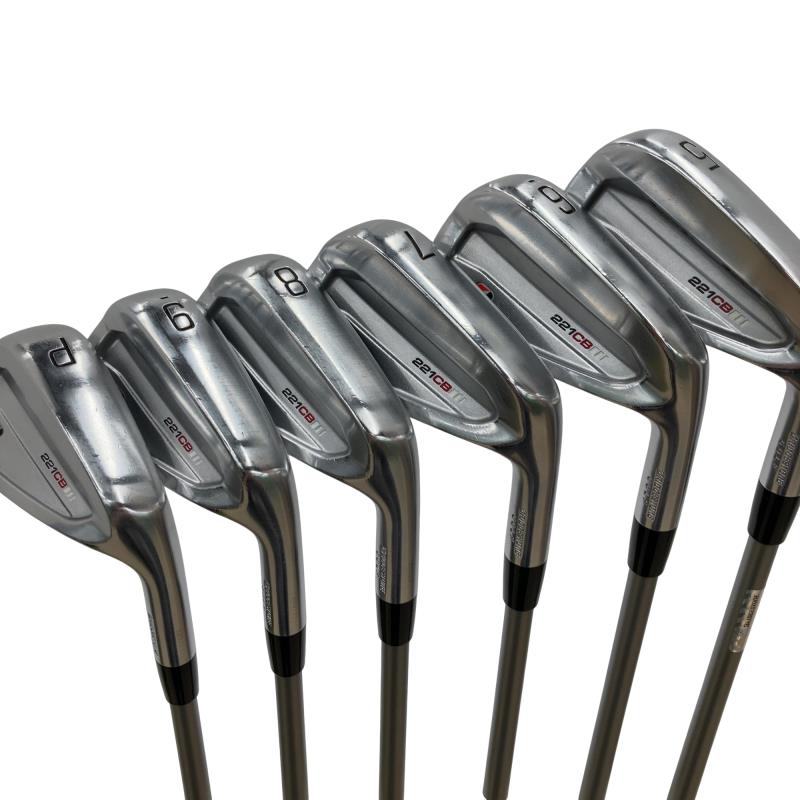 【中古】 ブリヂストン BRIDGESTONE 221CB 6S アイアン仕掛ける IR 完全無欠特注立て坑 (フレックスS) メンズ 成人男性用 右利き 右用 C価値づける ゴルフ野球クラブ