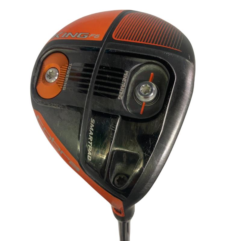【中古】 コブラ KING F6 5-6W(オレンジ) フェアウェイウッド FW cobra Speeder(F6 フェアウェイ) (フレックスS) メンズ 男性用 右利き 右用 Cランク ゴルフクラブ