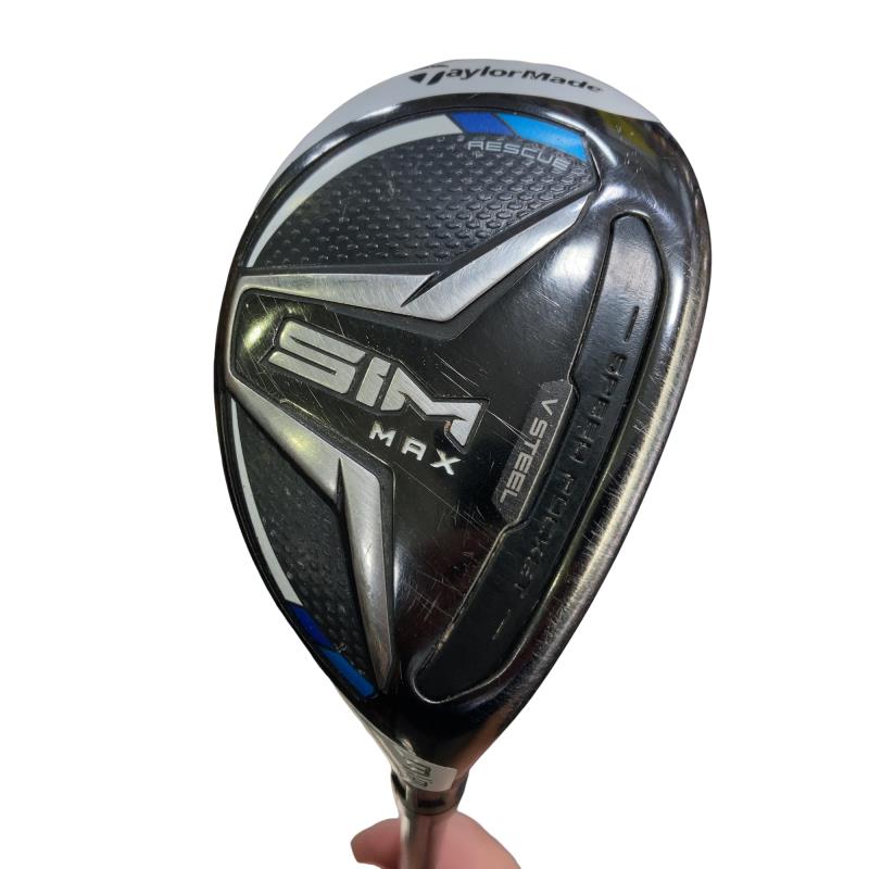 【中古】 テーラーメイド SIM MAX U3 ユーティリティ UT TENSEI BLUE TM60(UT) (フレックスR) メンズ 男性用 右利き 右用 Cランク ゴルフクラブ