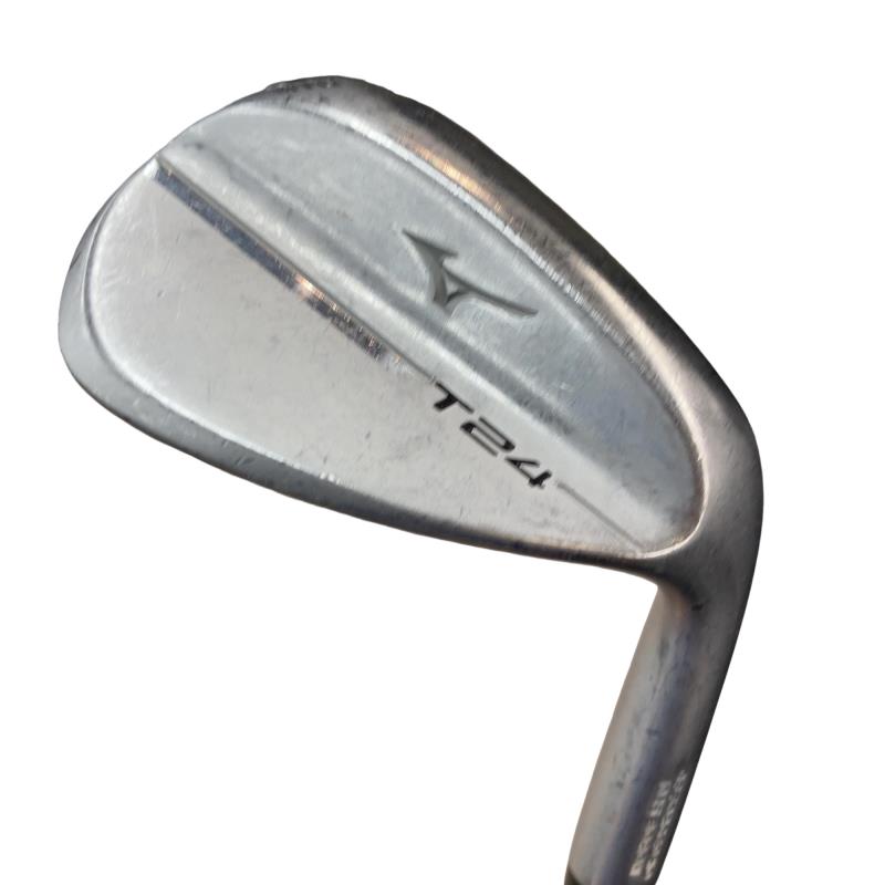【中古】 ミズノ Mizuno T24(ソフトホワイトサテン) 52°/10° S ウェッジ WG Dynamic Gold (フレックスS) メンズ 成人男性用 右利き 右用 C位置づける ゴルフ野球クラブ