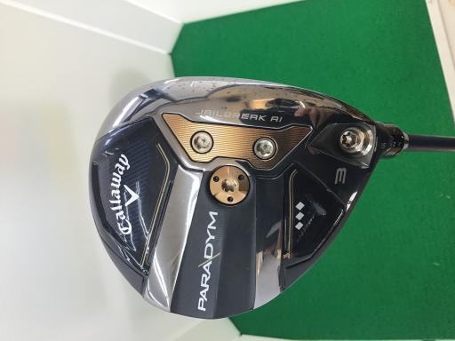 【中古】 キャロウェイ PARADYM ◆◆◆ 3W フェアウェイウッド FW リシャフト (フレックスその他) メンズ 男性用 右利き 右用 Cランク ゴルフクラブ