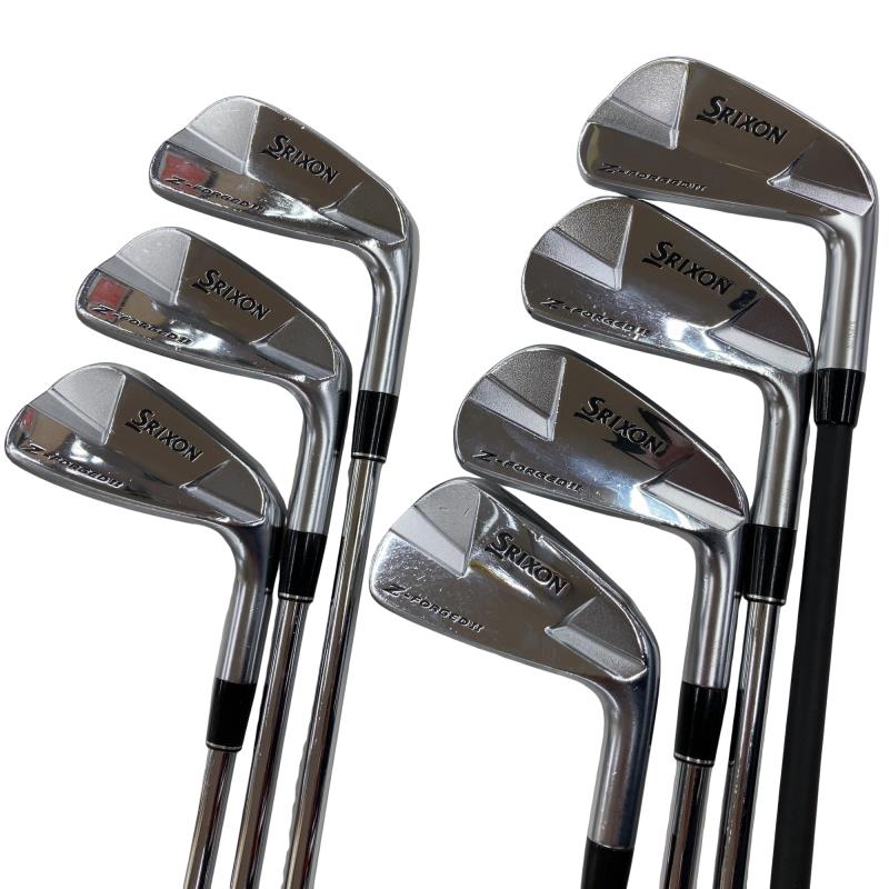 【中古】 ダンロップ SRIXON Z-FORGED II 8S アイアンセット IR Dynamic Gold D.S.T (フレックスS) メンズ 男性用 右利き 右用 Cランク ゴルフクラブ