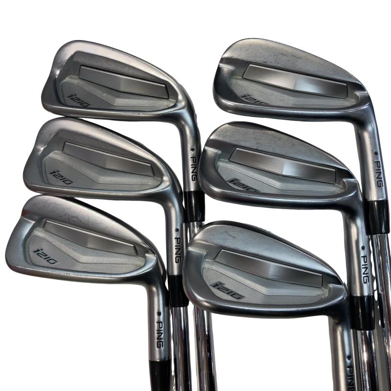 【中古】 ピン i210 6S アイアン書き割り IR NS PRO MODUS3 TOUR120 (フレックスS) メンズ 成人男性用 右利き 右用 C序列付ける ゴルフ野球クラブ