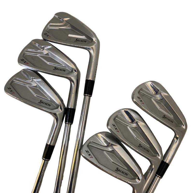 【中古】 ダンロップ SRIXON ZX7  6S アイアン仕掛ける IR NS PRO MODUS3 TOUR120 (フレックスS) メンズ 成人男性用 右利き 右用 C価値づける ゴルフ野球クラブ