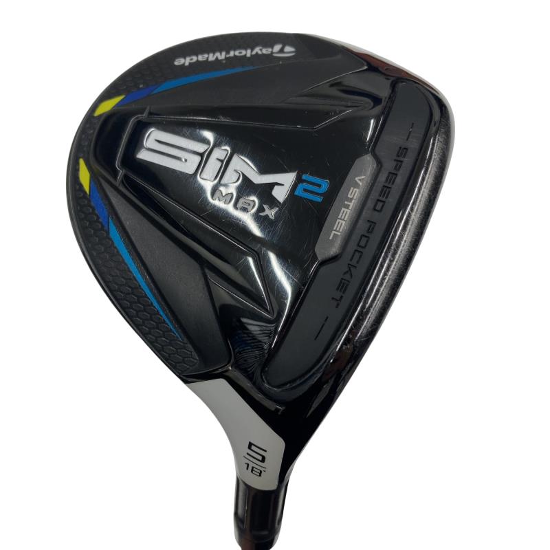 【中古】 テーラーメイド SIM2 MAX 5W フェアウェイウッド FW TENSEI BLUE TM50(SIM2 FW) (フレックスSR) メンズ 男性用 右利き 右用 Cランク ゴルフクラブ 18,200円