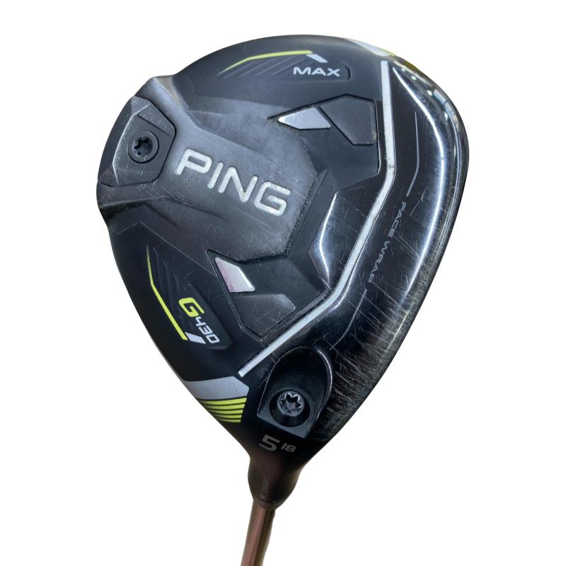 【中古】 ピン G430 MAX 5W フェアウェイウッド FW PING TOUR 2.0 BLACK 65(FW) (フレックスS) メンズ 男性用 右利き 右用 Cランク ゴルフクラブ｜ゴルフパートナー 中古クラブ店