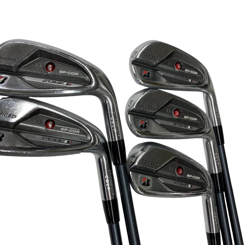 【中古】 ブリヂストン BRIDGESTONE 213HF 5S アイアン書き割り IR Diamana BS50i (フレックスS) メンズ 成人男性用 右利き 右用 C位置づける ゴルフ野球クラブ