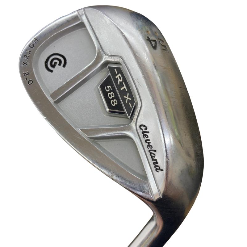 【中古】 クリーブランド Cleveland 588 RTX 2.0 キャビティバック ツアーサテン 54°/12° ウェッジ WG NS PRO 950GH (フレックスS) メンズ 男性用 右利き 右用 Dランク ゴルフクラブ