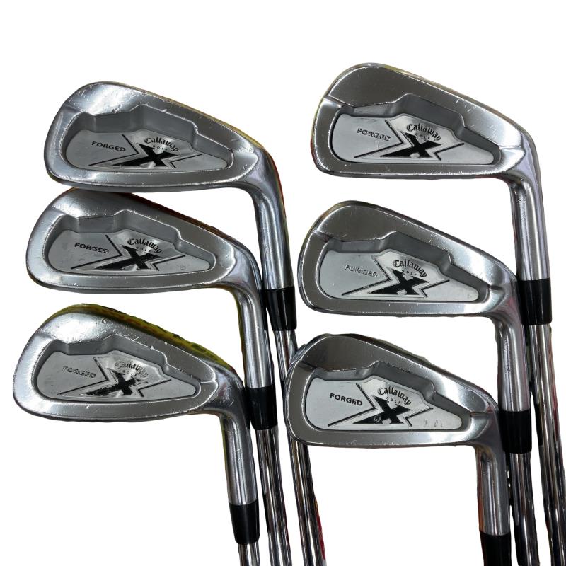 【中古】 キャロウェイ X FORGED 6S アイアン仕掛ける IR NS PRO 950GH (フレックスS) メンズ 成人男性用 右利き 右用 D価値づける ゴルフ野球クラブ