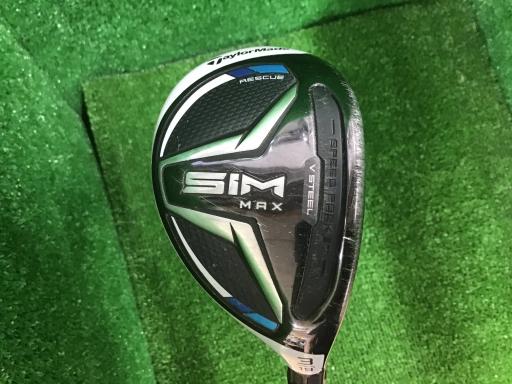 【中古】 テーラーメイド SIM MAX U3 ユーティリティ UT KBS MAX85 JP (フレックスS) メンズ 男性用 右利き 右用 Cランク ゴルフクラブ