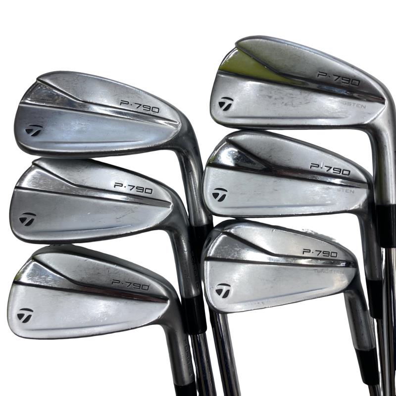 【中古】 仕立て屋お手伝いさん Taylor Made P・790(2021) 6S アイアン仕掛ける IR 完全無欠特注立て坑 (フレックスS) メンズ 成人男性用 右利き 右用 D価値づける ゴルフ野球クラブ