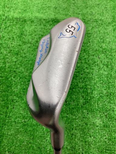 【中古】 キャスコ Dolphin Flying Wedge DFW-119 55° 34in(ジャンボグリップ) ウェッジ WG Dolphin DP-201 (フレックス余分の物) メンズ 成人男性用 右利き 右用 D価値づける ゴルフ野球クラブ