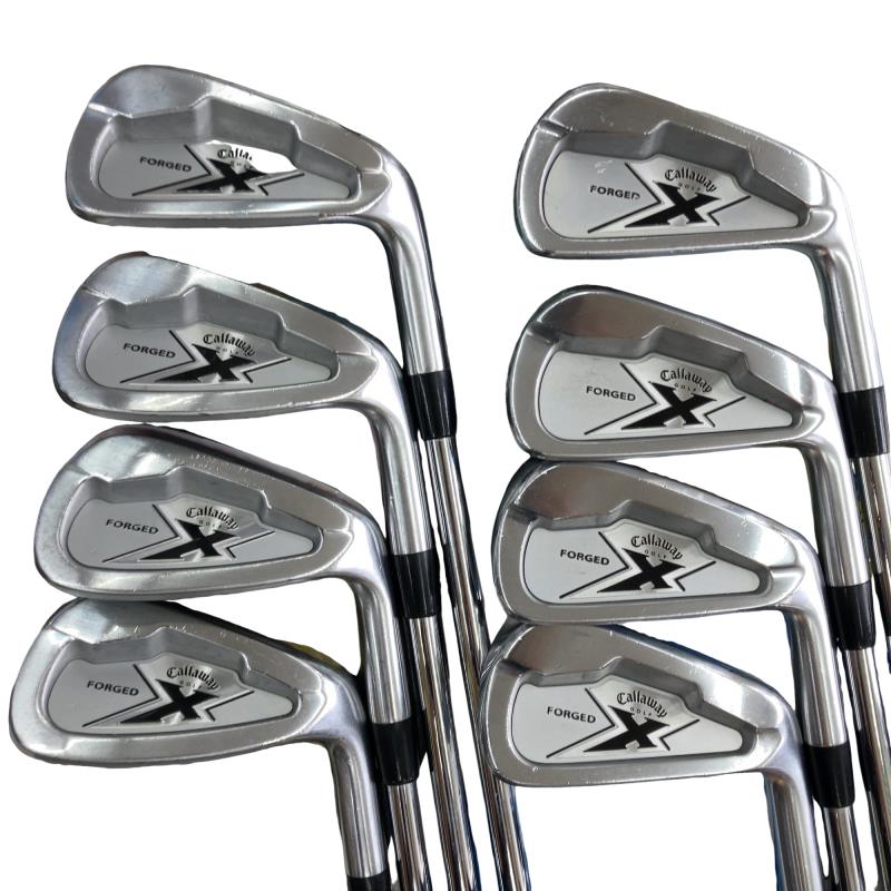 【中古】 キャロウェイ X FORGED 8S アイアン書き割り IR NS PRO 950GH (フレックスS) メンズ 成人男性用 右利き 右用 C位置づける ゴルフ野球クラブ