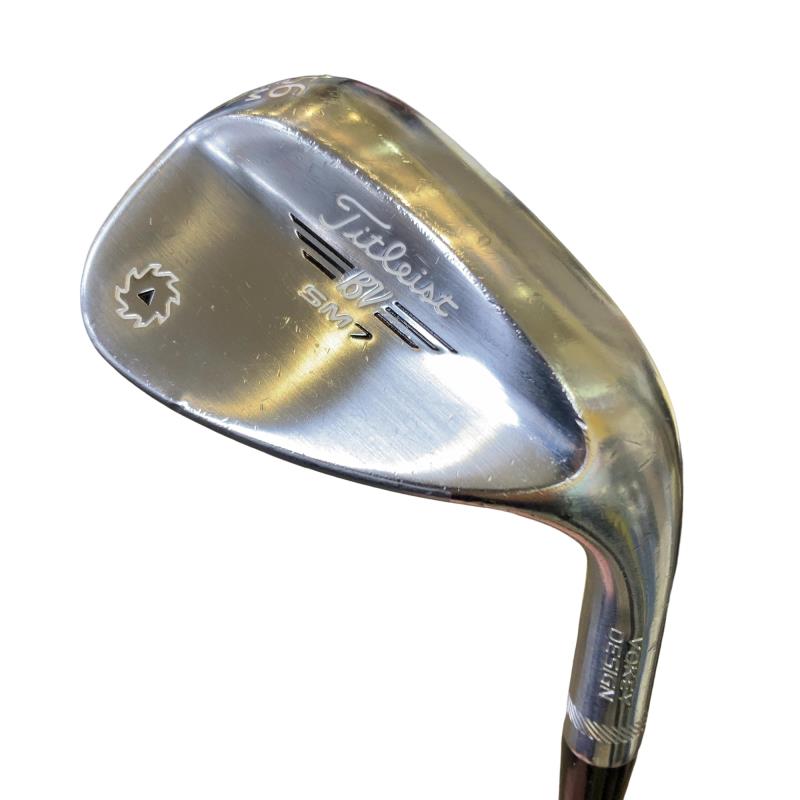 【中古】 タイトリスト VOKEY SPIN MILLED SM7 ツアークロム 56&deg;/08&deg;M ウェッジ WG NS PRO MODUS3 TOUR120 (フレックスS) メンズ 男性用 右利き 右用 Cランク ゴルフクラブ｜ゴルフパートナー 中古クラブ店 7,811円