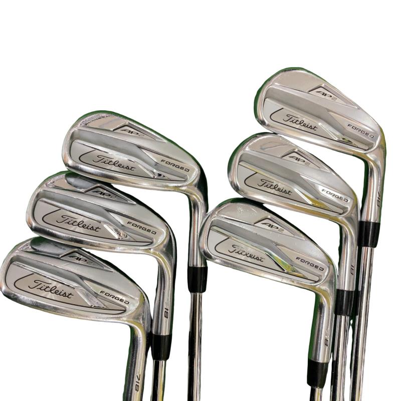 【中古】 タイトリスト Titleist AP2 718 6S アイアン仕掛ける IR NS PRO 950GH (フレックスS) メンズ 成人男性用 右利き 右用 C序列付ける ゴルフ野球クラブ