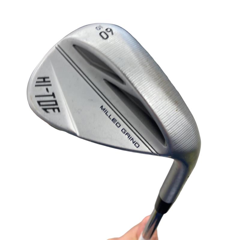 【中古】 テーラーメイド Taylor Made MILLED GRIND HI-TOE(2022) クローム 60°/10° ウェッジ WG NS PRO MODUS3 TOUR115 (フレックスS) メンズ 男性用 右利き 右用 Dランク ゴルフクラブ