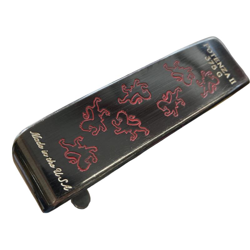 【中古】 Piretti Piretti POTENZA II ブラック(375g) 33インチ パター PT スチール (フレックスその他) メンズ 男性用 右利き 右用 Cランク ゴルフクラブ