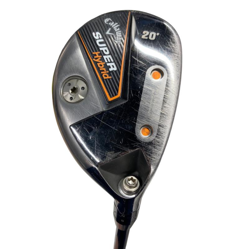 【中古】 キャロウェイ SUPER Hybrid 20° ユーティリティ UT Diamana h45 (フレックスUNI) メンズ 男性用 右利き 右用 Cランク ゴルフクラブ