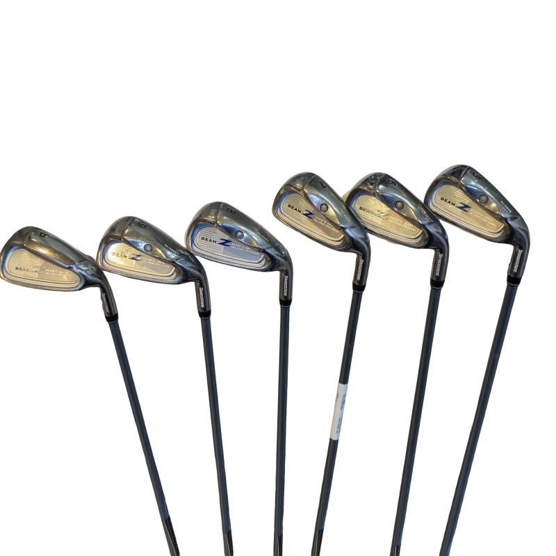 【中古】 ブリヂストン BEAM Z  6S アイアン書き割り IR BEAM Z (UT＆IRON) (フレックスR) メンズ 成人男性用 右利き 右用 C位置づける ゴルフ野球クラブ