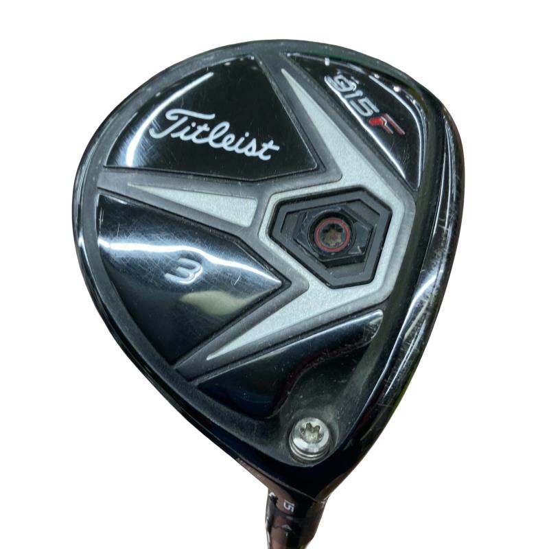 【中古】 タイトリスト 915 F 3W(15°) フェアウェイウッド FW 純正特注シャフト (フレックスS) メンズ 男性用 右利き 右用 Cランク ゴルフクラブ