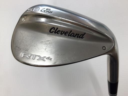 【中古】 クリーブランド Cleveland RTX-4 ツアーサテン 58°/06° LOW ウェッジ WG NS PRO MODUS3 TOUR120 (フレックスS) メンズ 男性用 右利き 右用 Cランク ゴルフクラブ