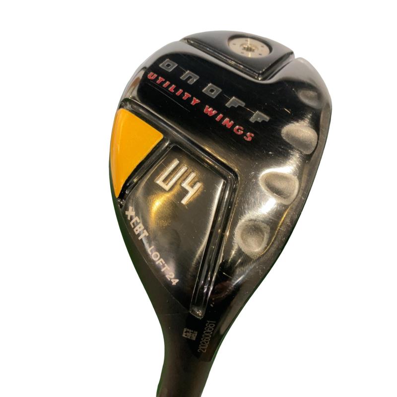 【中古】 ダイワ(グローブライド) ONOFF UTILITY WINGS(2022) KURO U4 ユーティリティ UT CBT:622I(UT) (フレックスS) メンズ 男性用 右利き 右用 Cランク ゴルフクラブ