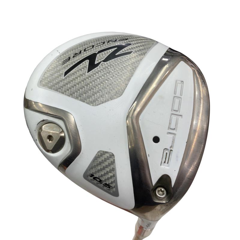 【中古】 コブラ KING cobra ZL ENCORE(ホワイト) 10.5° ドライバー DR Cobra Tour AD(ホワイト) (フレックスS) メンズ 男性用 右利き 右用 Cランク ゴルフクラブ
