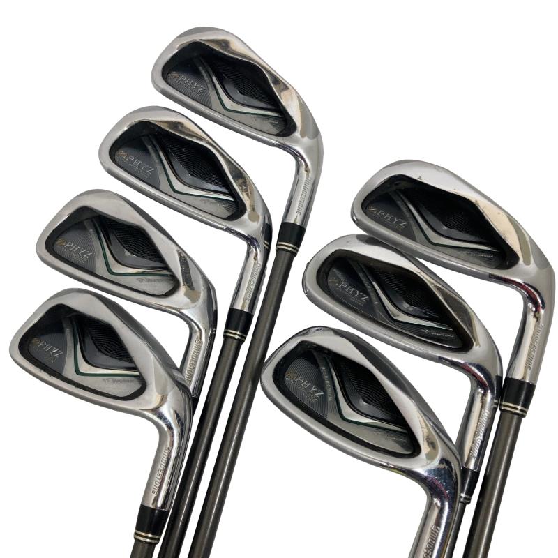 【中古】 ブリヂストン TOURSTAGE PHYZ 8S アイアンセット IR PZ-501I (フレックスS) メンズ 男性用 右利き 右用 Cランク ゴルフクラブ