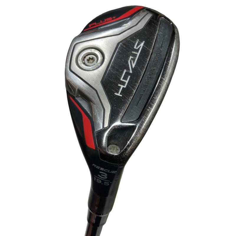 【中古】 テーラーメイド STEALTH PLUS+ U3 ユーティリティ UT TENSEI SILVER TM70(STEALTH UT) (フレックスS) メンズ 男性用 右利き 右用 Cランク ゴルフクラブ