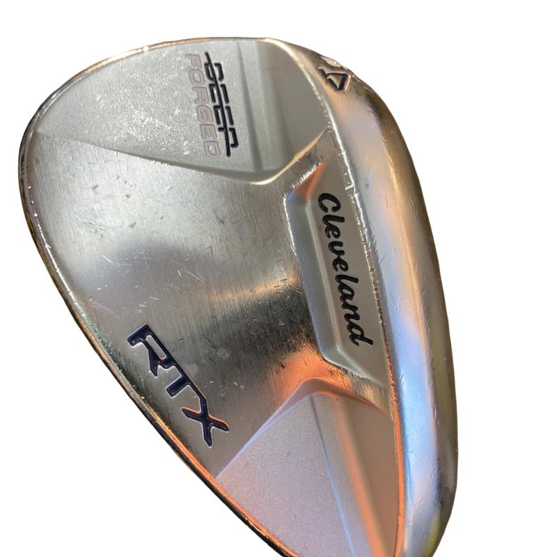 【中古】 クリーブランド Cleveland RTX DEEP FORGED 54°/12° MID ウェッジ WG Dynamic Gold (フレックスS) メンズ 男性用 右利き 右用 Cランク ゴルフクラブ