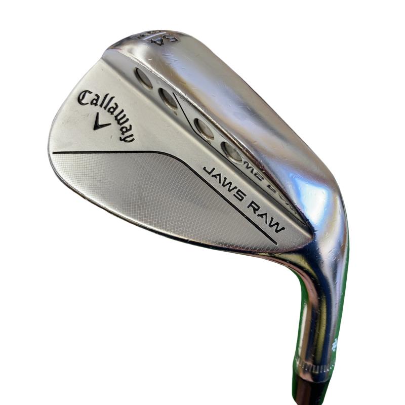 【中古】 キャロウェイ JAWS RAW クロムメッキ 54°/12°W ウェッジ WG Dynamic Gold (フレックスS) メンズ 男性用 右利き 右用 Cランク ゴルフクラブ