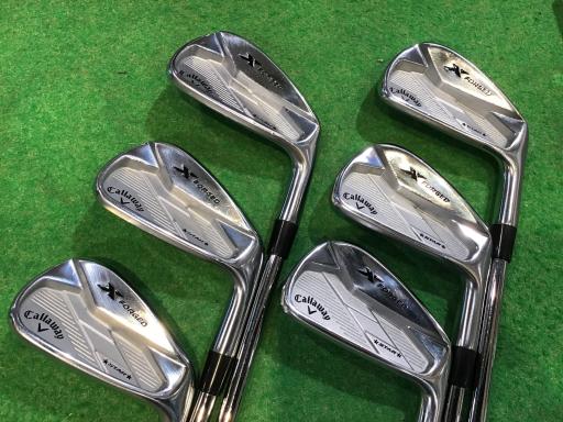 【中古】 キャロウェイ X FORGED STAR(2021) 6S アイアンセット IR NS PRO 950GH neo (フレックスS) メンズ 男性用 右利き 右用 Cランク ゴルフクラブ