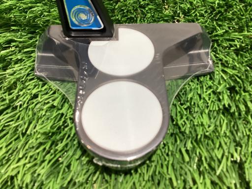 【中古】 オデッセイ Ai-ONE TRI-BEAM 2-BALL BLADE CS 33in パター PT STROKE LAB 90 スチール写真 (フレックス余分の物) メンズ 成人男性用 右利き 右用 B序列付ける ゴルフ野球クラブ