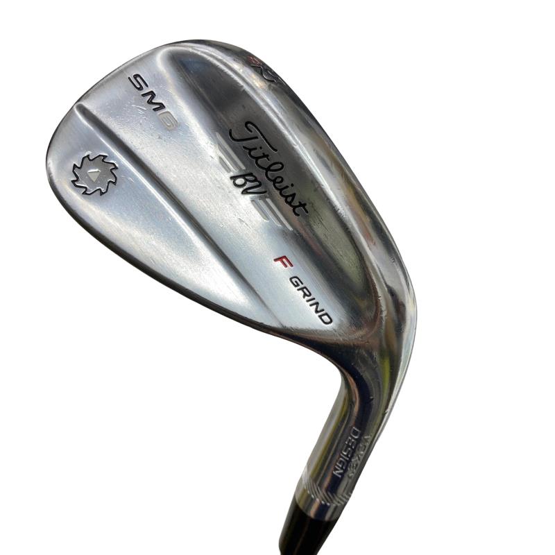【中古】 タイトリスト VOKEY SPIN MILLED SM6 ツアークロム 52°/12°F ウェッジ WG Dynamic Gold (フレックスS) メンズ 男性用 右利き 右用 Cランク ゴルフクラブ
