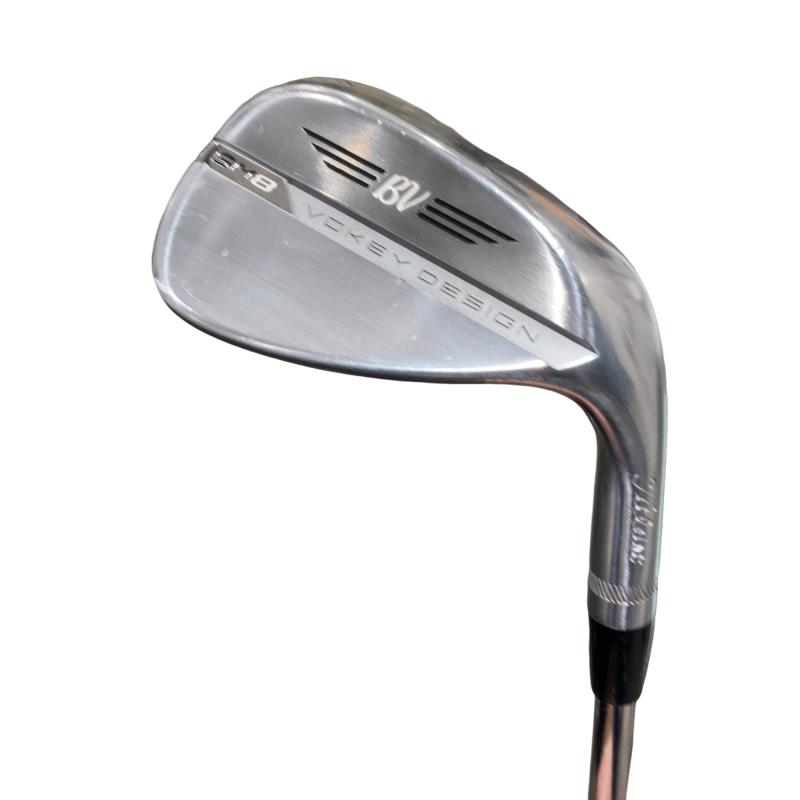 【中古】 タイトリスト VOKEY SPIN MILLED SM8 ツアークロム 54°/14°F ウェッジ WG 純正特注シャフト (フレックスX) メンズ 男性用 右利き 右用 Cランク ゴルフクラブ