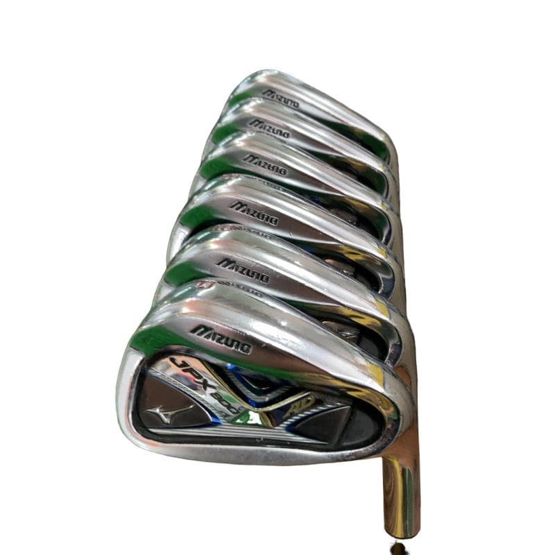 【中古】 ミズノ JPX 800 AD 6S アイアンセット IR 純正特注シャフト (フレックスR) メンズ 男性用 右利き 右用 Cランク ゴルフクラブ