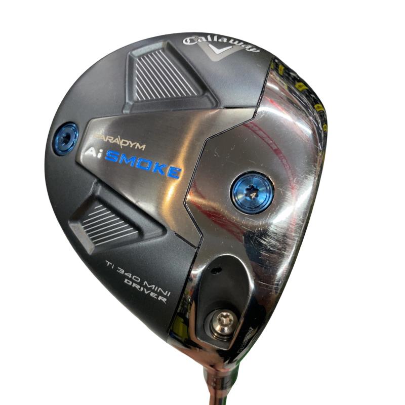 【中古】 キャロウェイ PARADYM Ai SMOKE Ti 340 MINI 13.5° １番ウッド DR TENSEI 60 for CW(Ai SMOKE DR) (フレックスS) メンズ 成人男性用 右利き 右用 C価値づける ゴルフ野球クラブ