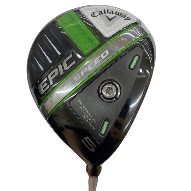 【中古】 キャロウェイ EPIC SPEED 5W フェアウェイウッド FW リシャフト (フレックスその他) メンズ 男性用 右利き 右用 Cランク ゴルフクラブ｜ゴルフパートナー 中古クラブ店