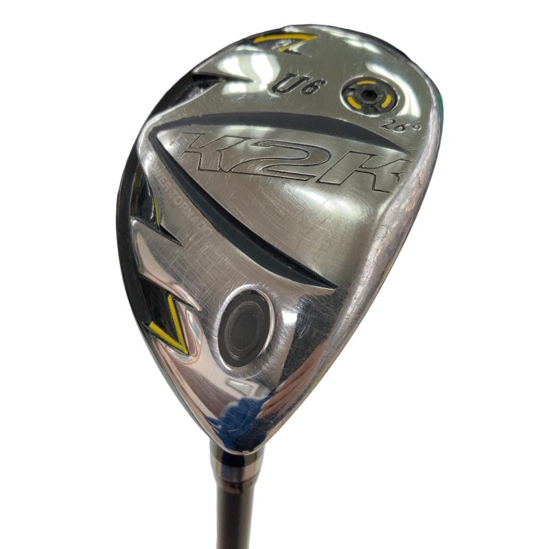 【中古】 キャスコ K2K ワンレングスユーティリティ U6 ユーティリティ UT ATTAS MB-HY65 (フレックスS) メンズ 男性用 右利き 右用 Cランク ゴルフクラブ