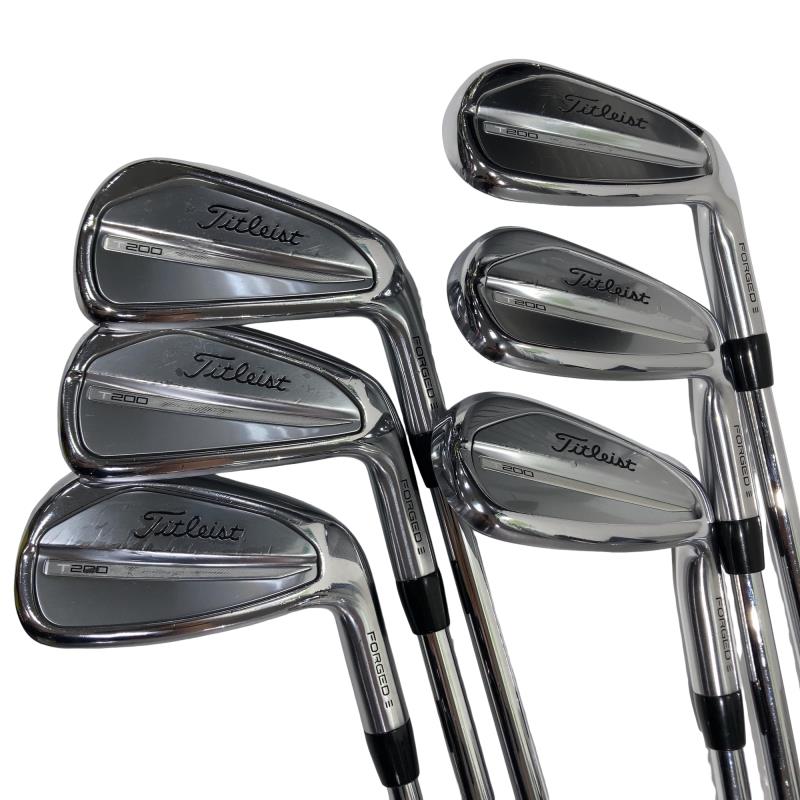 【中古】 タイトリスト Titleist T200(2023) 6S アイアンセット IR リシャフト (フレックスその他) メンズ 男性用 右利き 右用 Cランク ゴルフクラブ|ゴルフパートナー 中古クラブ店