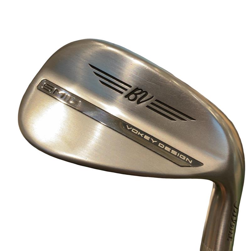 【中古】 タイトリスト VOKEY SPIN MILLED SM10 ツアークロム 46&deg;/10&deg;F ウェッジ WG Dynamic Gold (フレックスS) メンズ 男性用 右利き 右用 Cランク ゴルフクラブ｜ゴルフパートナー 中古クラブ店