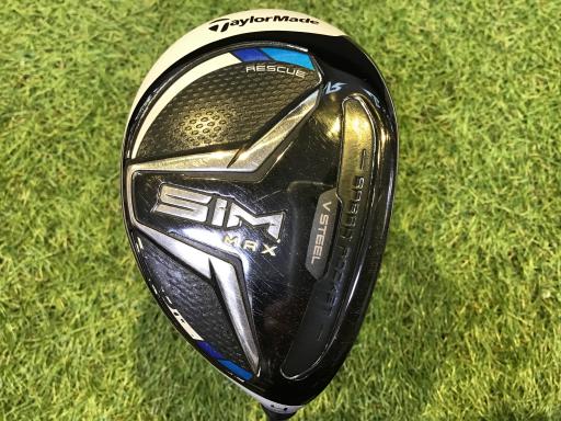 【中古】 テーラーメイド SIM MAX U4 ユーティリティ UT TENSEI BLUE TM60(UT) (フレックスR) メンズ 男性用 右利き 右用 Cランク ゴルフクラブ