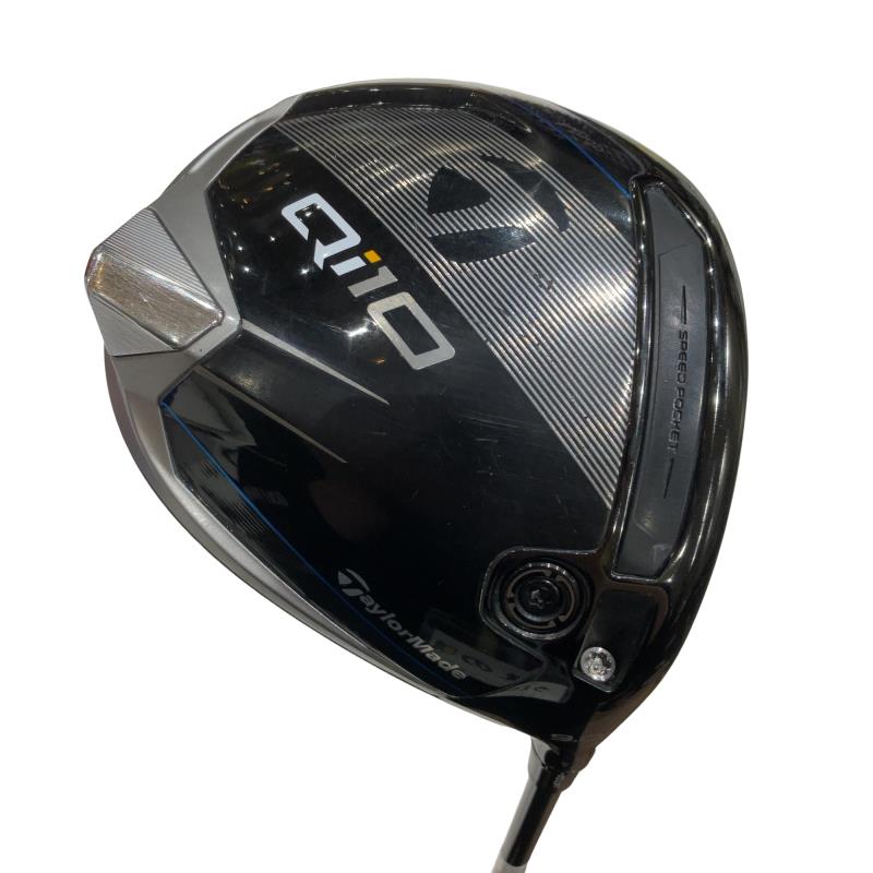 【中古】 テーラーメイド Qi10 9° ドライバー DR リシャフト (フレックスその他) メンズ 男性用 右利き 右用 Cランク ゴルフクラブ