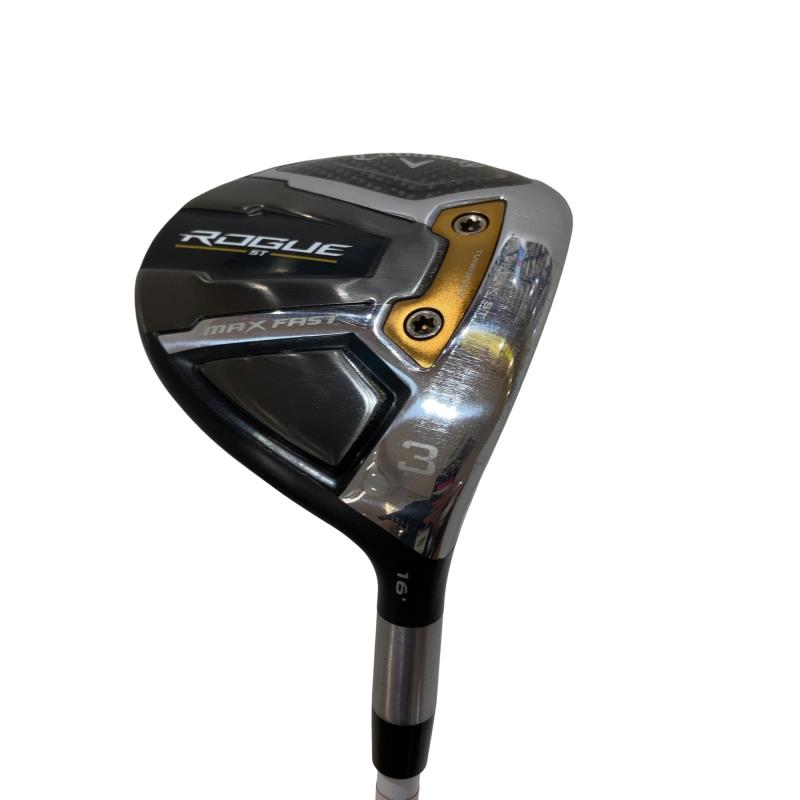 【中古】 キャロウェイ ROGUE ST MAX FAST 3W レディース フェアウェイウッド FW ELDIO 40 for CW(ROGUE ST FW) (フレックスA) レディース 亭主もち用 右利き 右用 C位置づける ゴルフ野球クラブ