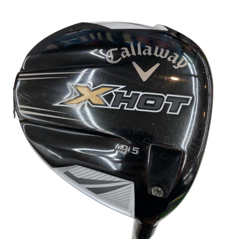【中古】 キャロウェイ X HOT  9.5° １番ウッド DR 完全無欠特注立て坑 (フレックスS) メンズ 成人男性用 右利き 右用 C序列付ける ゴルフ野球クラブ
