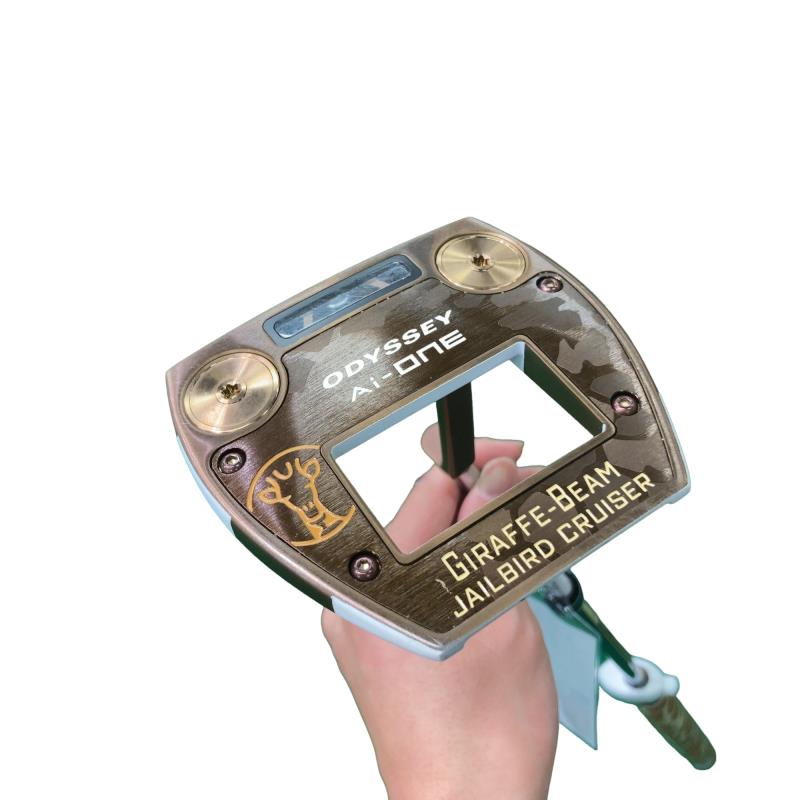 【中古】 オデッセイ Ai-ONE GIRAFFE-BEAM JAILBIRD CRUISER 38インチ パター PT STROKE LAB 140 スチール (フレックスその他) メンズ 男性用 右利き 右用 Bランク ゴルフクラブ｜ゴルフパートナー 中古クラブ店