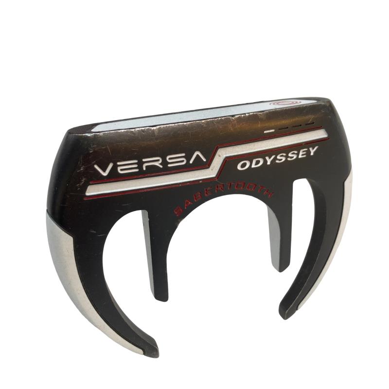 【中古】 オデッセイ VERSA SABERTOOTH ブラック 33インチ パター PT スチール (フレックスその他) メンズ 男性用 右利き 右用 Cランク ゴルフクラブ 8,229円