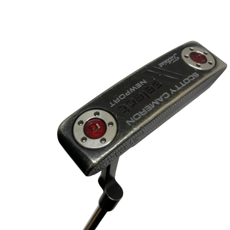 【中古】 タイトリスト SCOTTY CAMERON select NEWPORT 35インチ パター PT スチール (フレックスその他) メンズ 男性用 右利き 右用 Cランク ゴルフクラブ