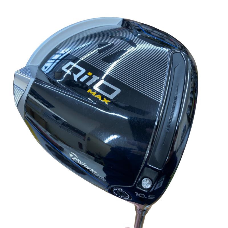 【中古】 テーラーメイド Qi10 MAX 10.5° ドライバー DR リシャフト (フレックスその他) メンズ 男性用 右利き 右用 Cランク ゴルフクラブ